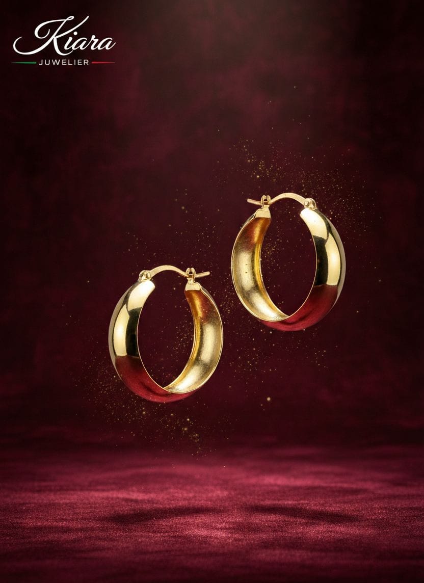 Classic Gold Hoops