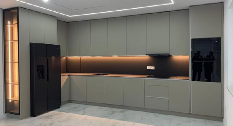 Modern Brown Kitchen
