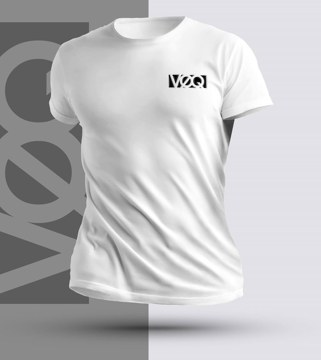 White T-Shirt Front (Mannequin)