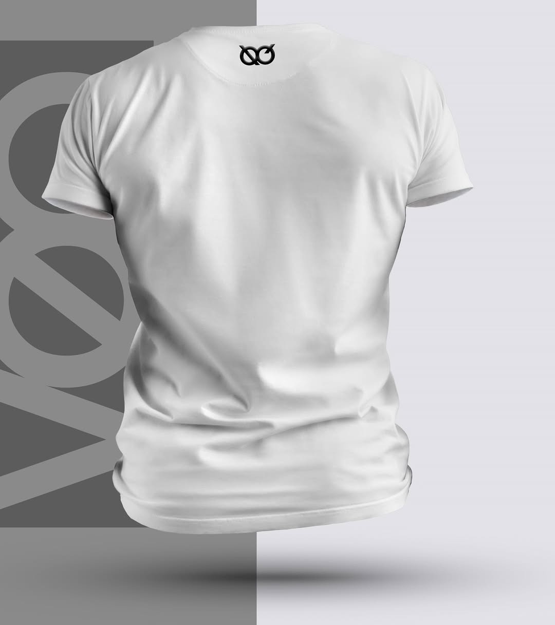 White T-Shirt Back (Mannequin)